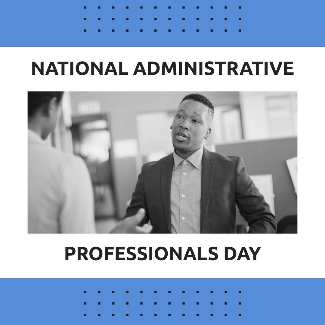 Black and White Corporate Conversation on Advertising Banner