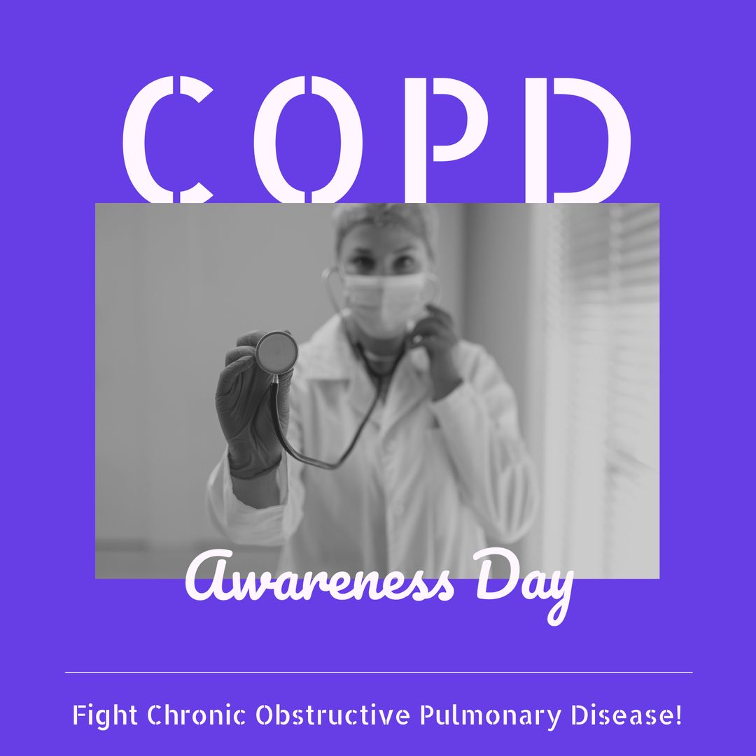 COPD Awareness Day Promotional Campaign Graphic