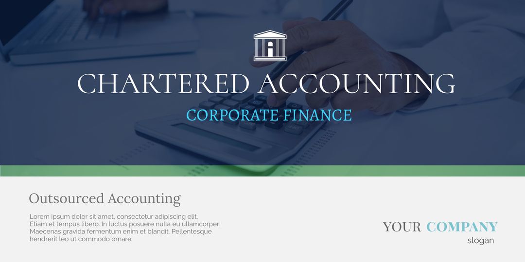 Professional Financial Consultation Accounting Expertise Promotion - Download Free Stock Templates Pikwizard.com