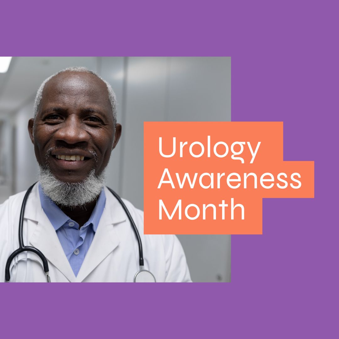 Urology Awareness Month: Smiling African American Doctor Promotes Health - Download Free Stock Templates Pikwizard.com