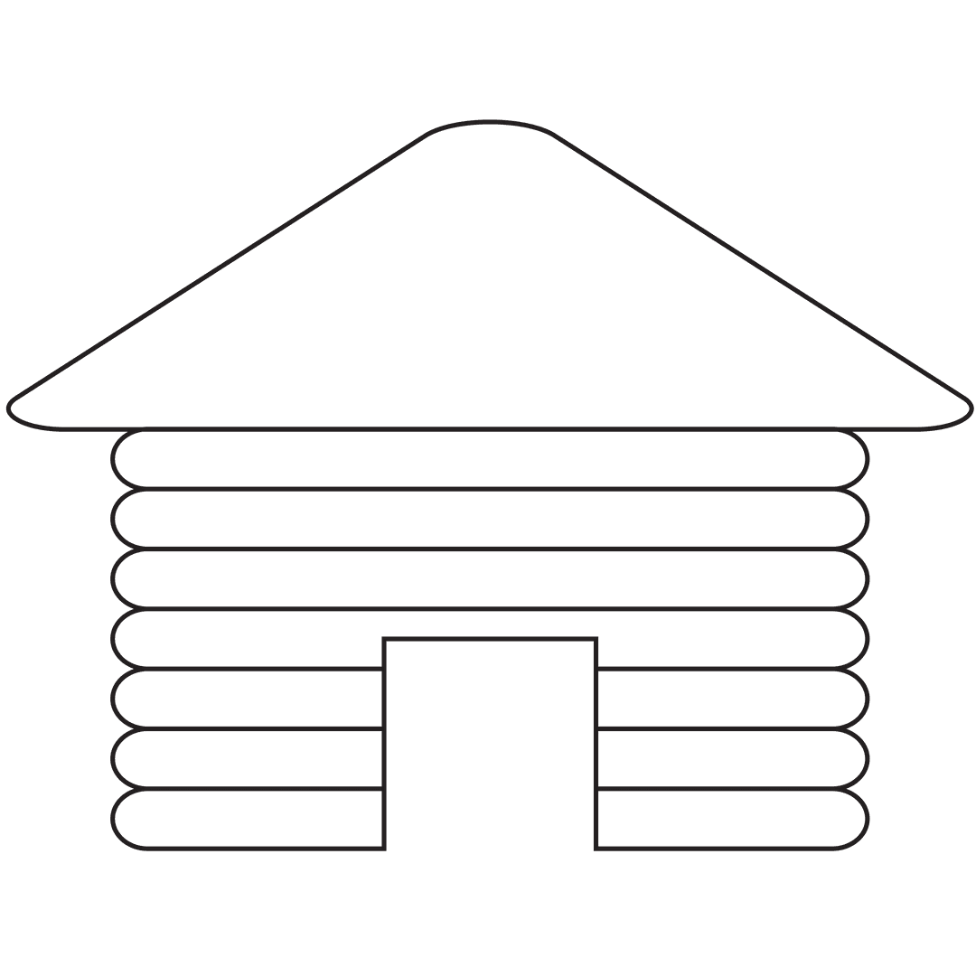 Transparent PNG Icon of Cabin Architecture Design