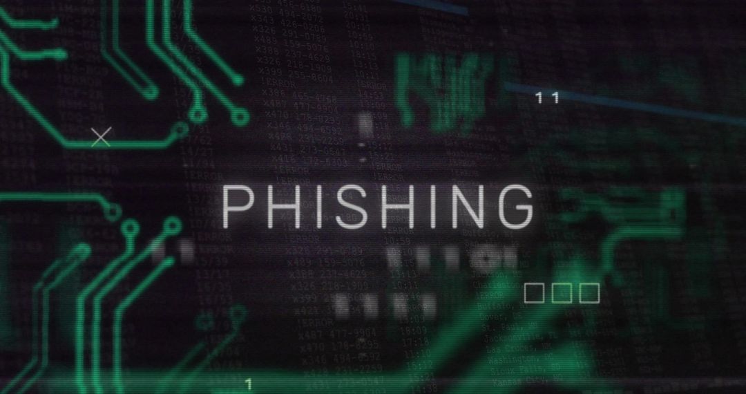 Phishing Alert Over Digital Data Processing Interface
