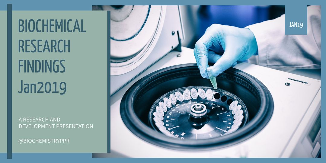Biochemical Research: Scientist Operating Centrifuge in Laboratory