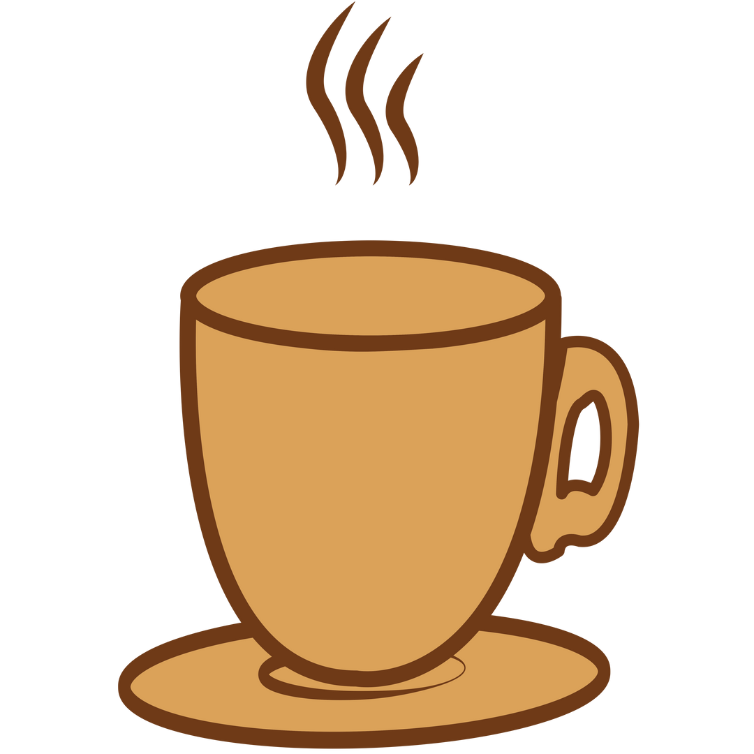 Warm Coffee Cup Vector on Transparent Background for Relaxation Theme Design - Download Free Stock Images Pikwizard.com