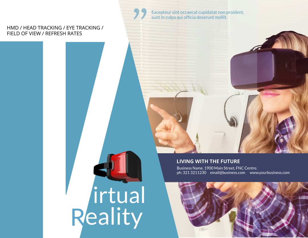 Virtual Reality Experience Highlighting Innovation and Immersion