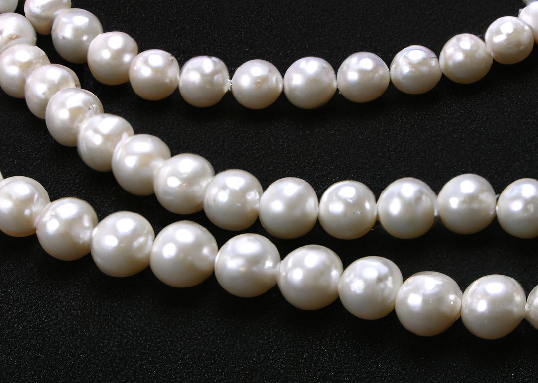 Close up of pearls created using generative ai technology - Free Images, Stock Photos and Pictures on Pikwizard.com