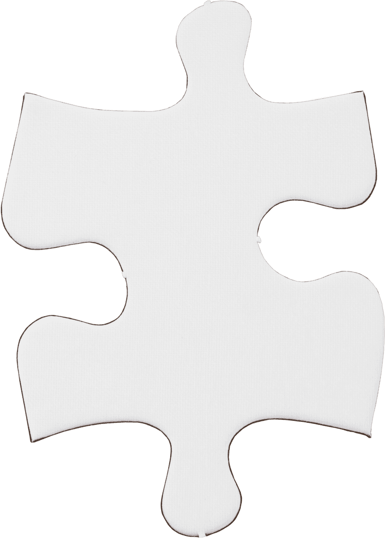 Transparent Isolated Puzzle Piece Illustration for Creativity Projects