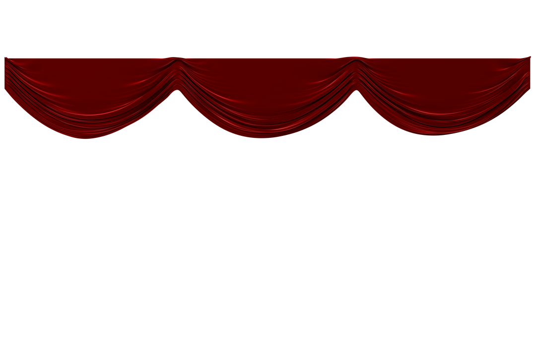 Red Curtain on Transparent Background, Theatre Concept, Draping Fabric - Download Free Stock Images Pikwizard.com