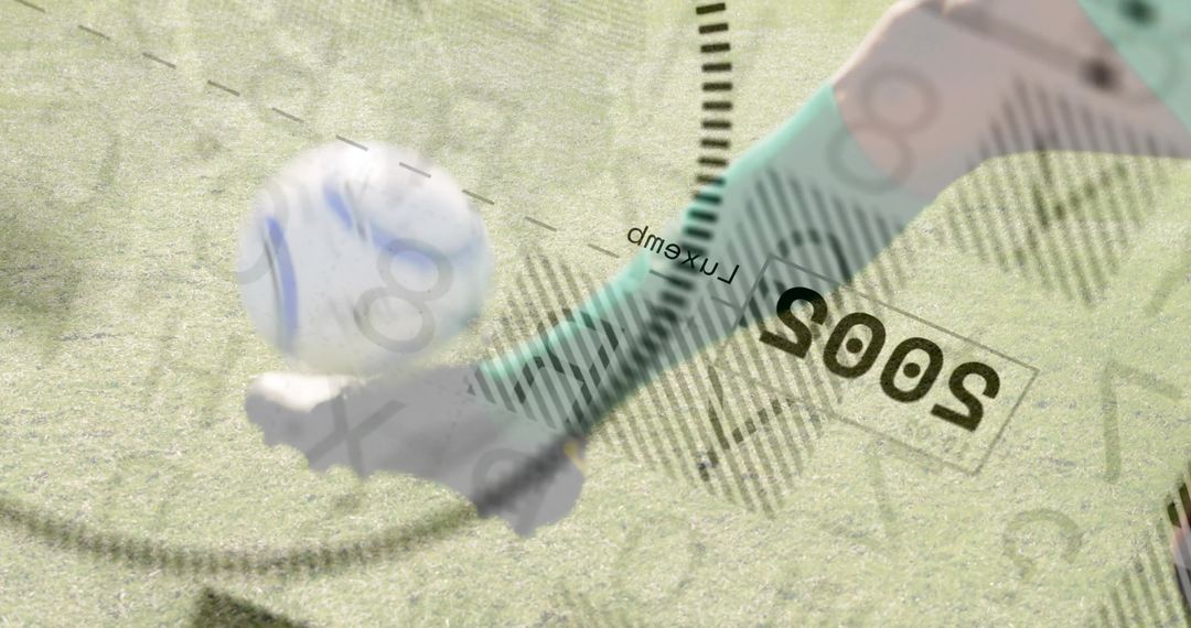 Dynamic Soccer Kick Analyzed with Data Graphics