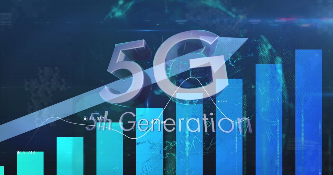 5G 5th Generation Technology Growth in Business