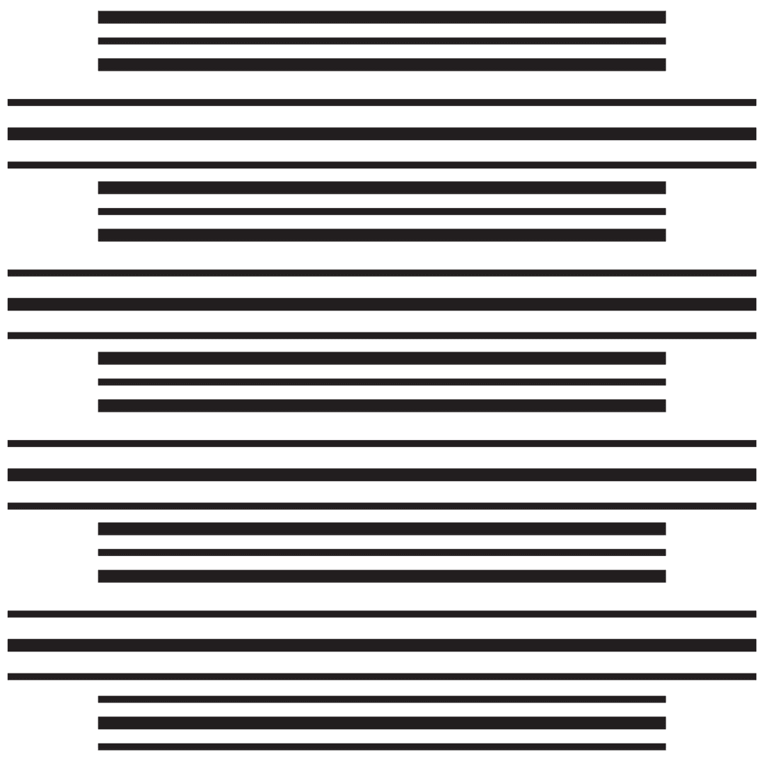 Digital Illustration of Black Lines on Transparent Background