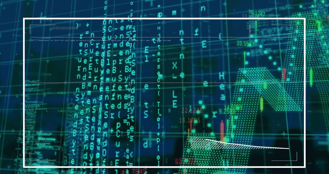 Abstract Financial and Coding Data Visualization
