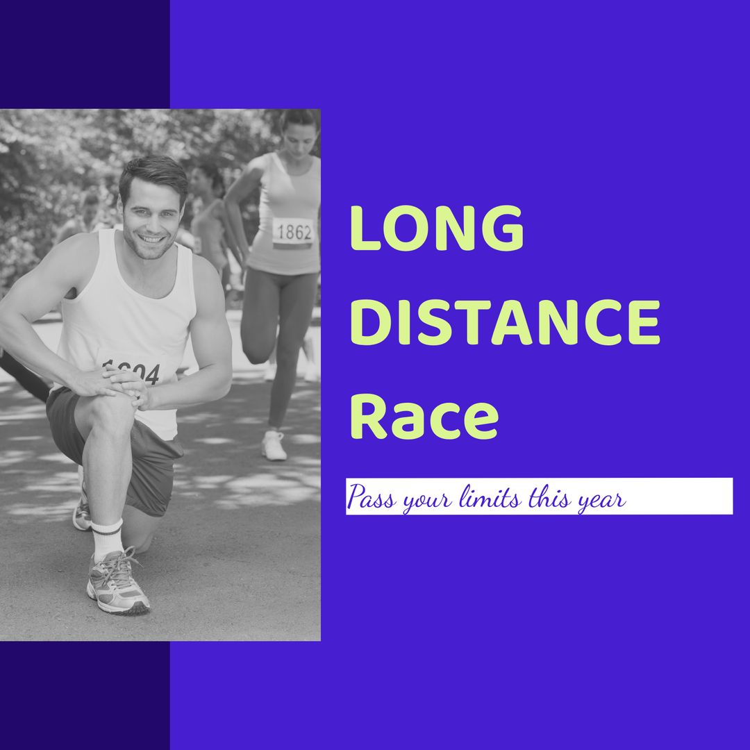 Invitation to Long Distance Race Event with Runners