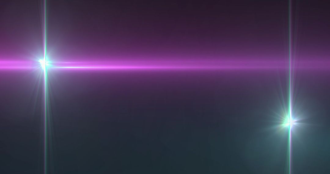Enigmatic Lens Flare on Purple Gradient Background