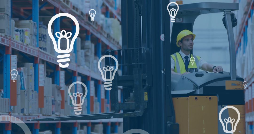 Warehouse Management with Digital Data Integration