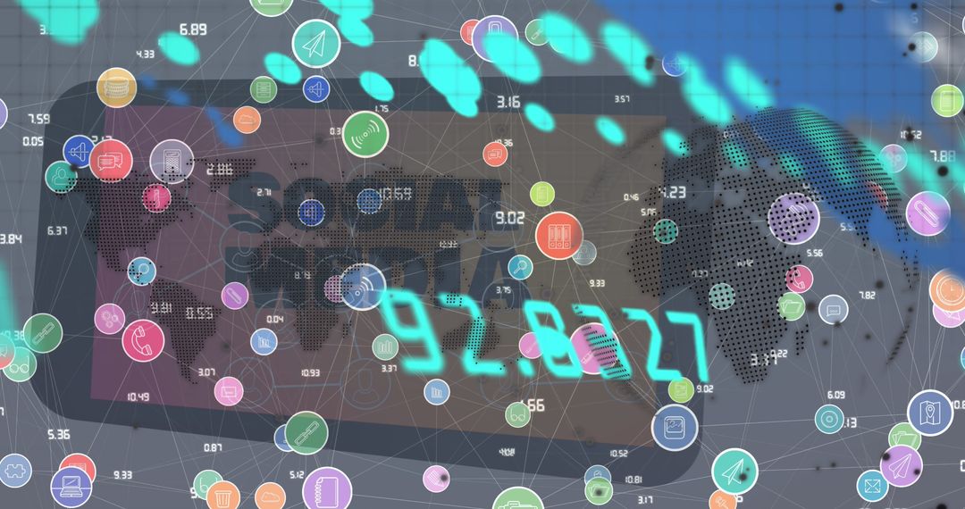 Global Finance Interface with Smartphone and Social Network Connectivity