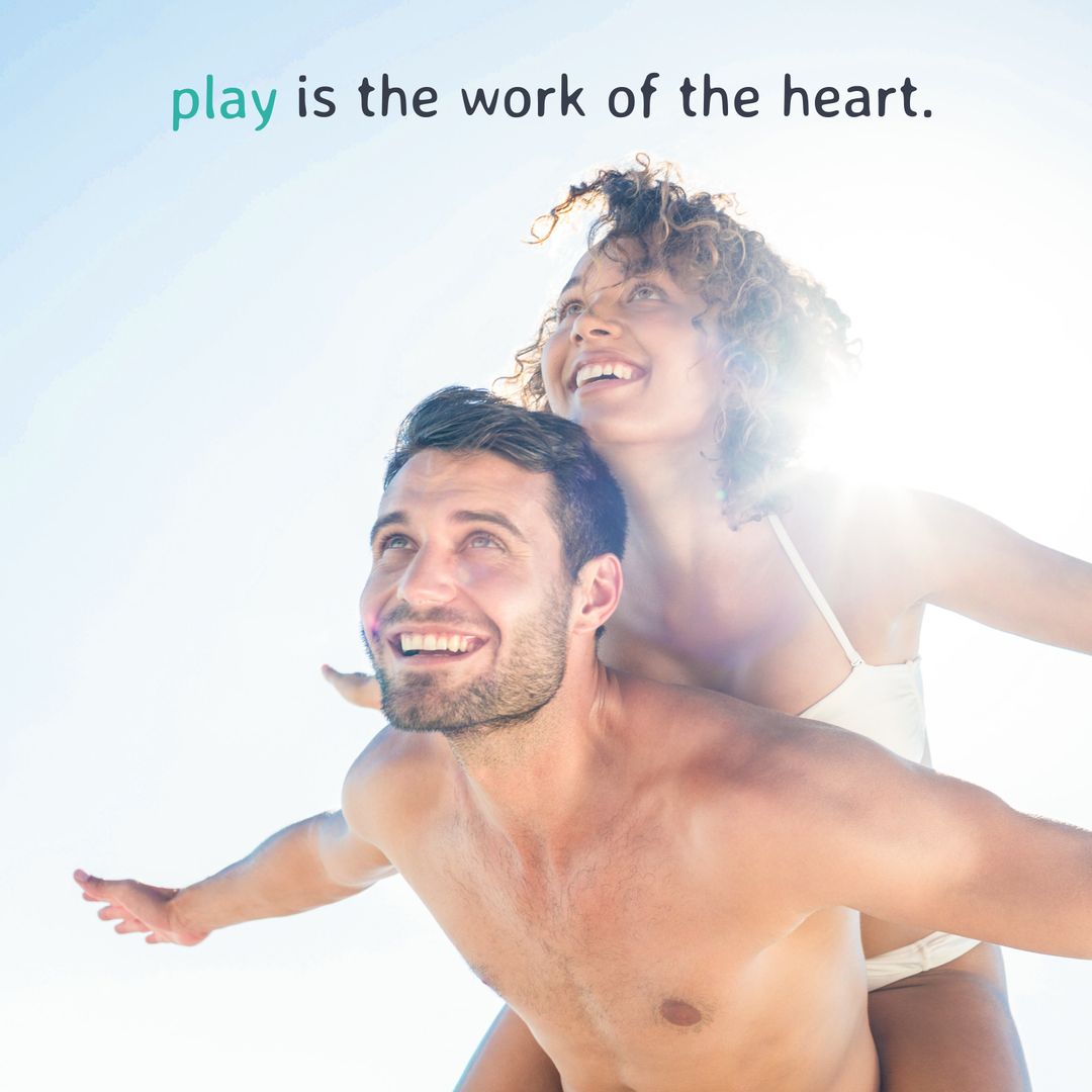 Joyful Couple Embracing Happiness on a Sunny Day