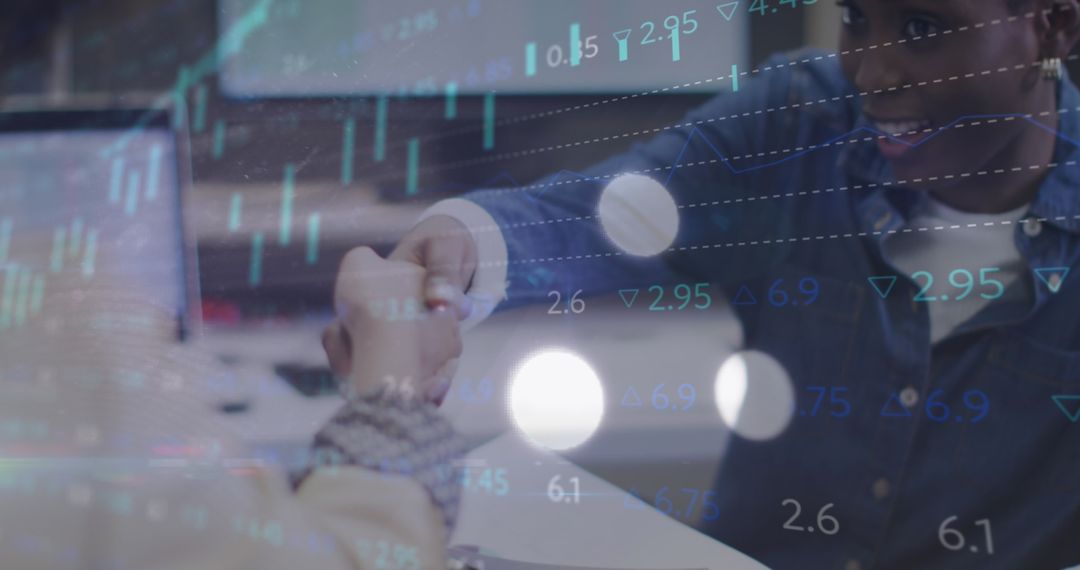 Successful Business Agreement in Virtual Overlap of Financial Data