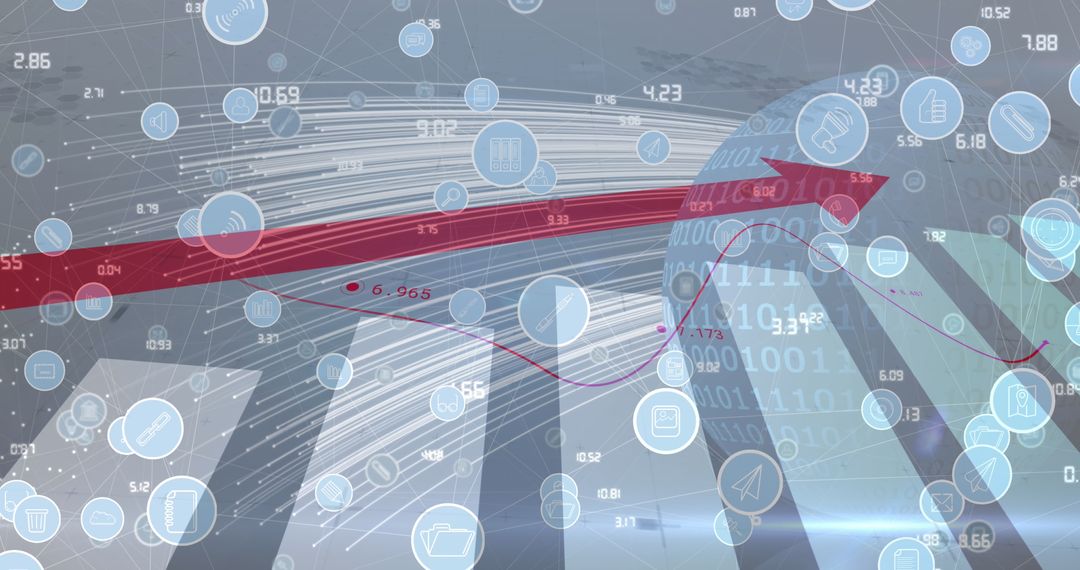 Digital global business analytics and data processing