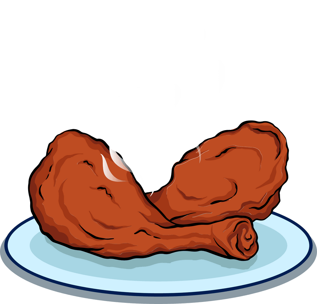 Delicious Crispy Drumsticks with Transparent Background