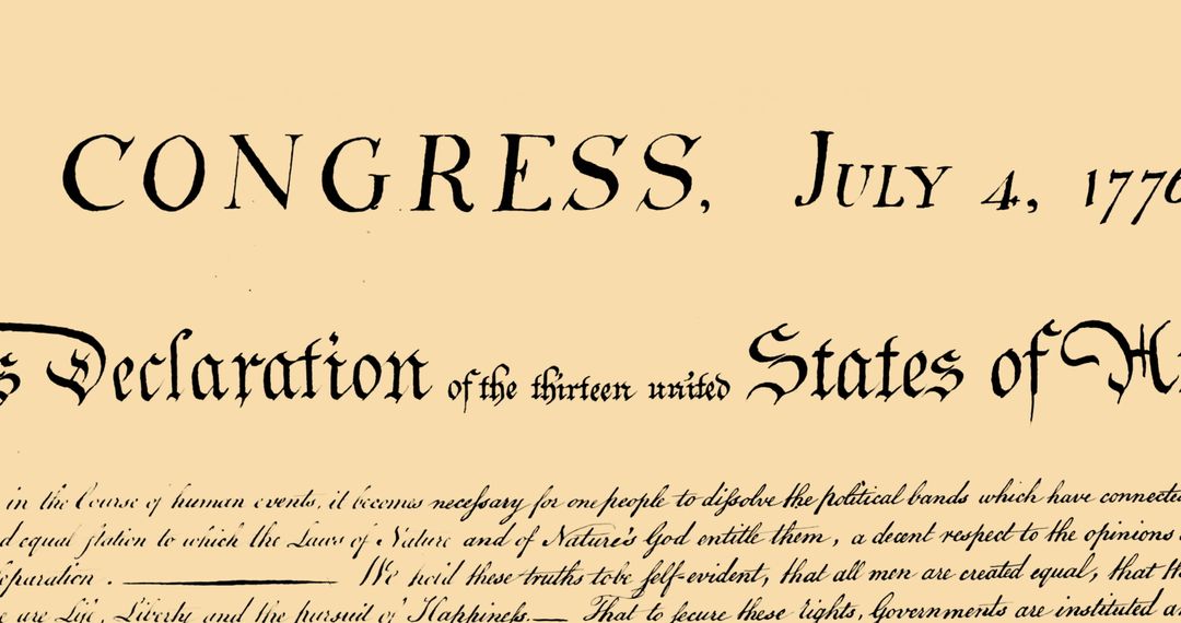 Static Image of the United States Declaration of Independence Texture - Free Images, Stock Photos and Pictures on Pikwizard.com