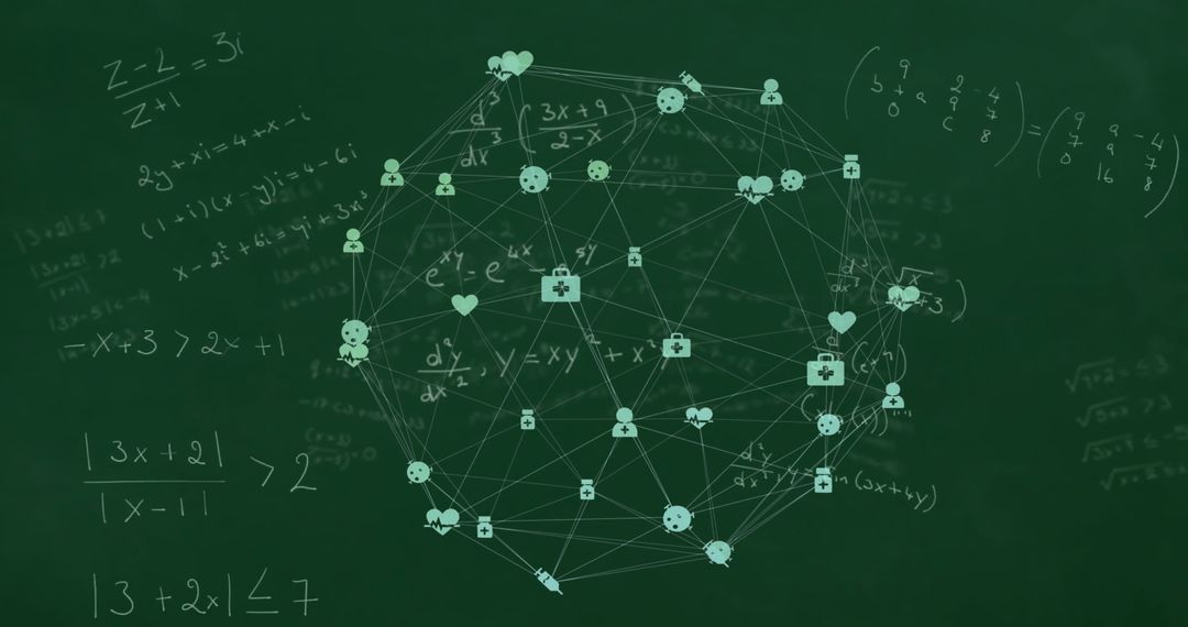 Innovative Network over Mathematical Equations on Chalkboard
