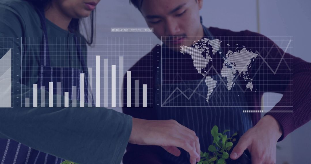 Culinary Innovation with Organic Herbs and Data Overlays