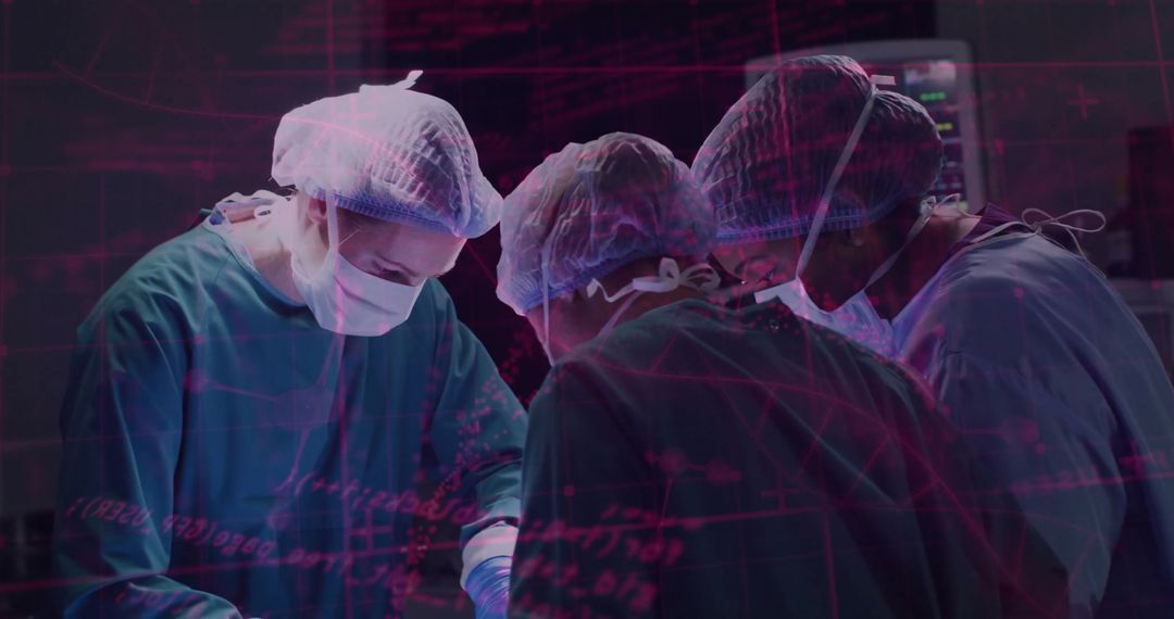 Surgical Team Performed Critical Operation in Modern Operating Room