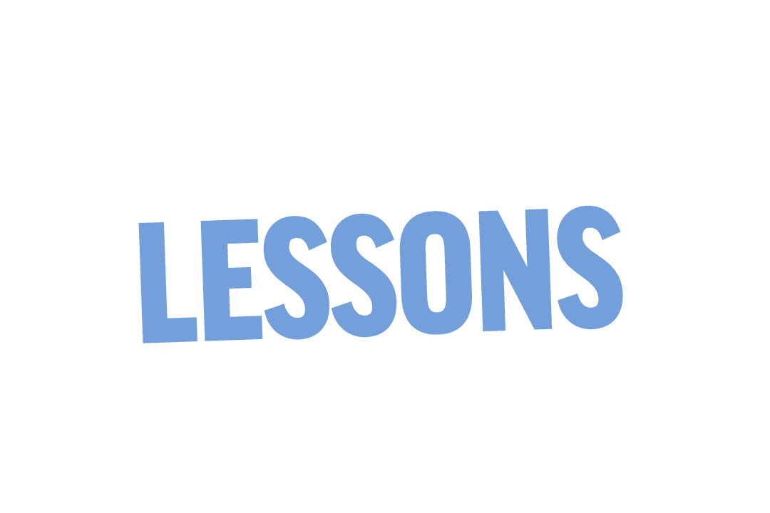Blue Lessons Text on Transparent Background Vector Design - Download Free Stock Images Pikwizard.com