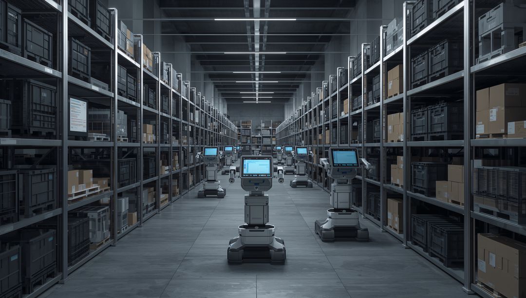 Autonomous Mobile Robots Leading High-Density Warehouse Fulfillment with Touchscreen Fleet
