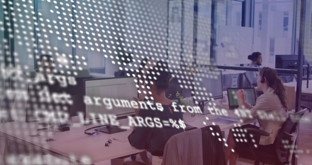 Data Overlay and Global Connectivity in Modern Office