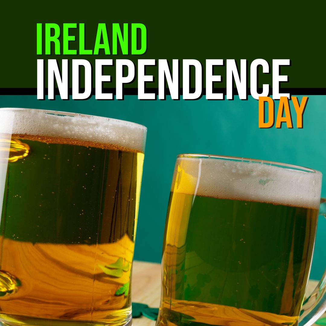 Ireland Independence Day Celebration with Beer