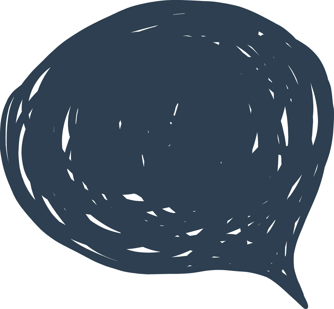 Transparent Nature-Inspired Blue Text Bubble Vector