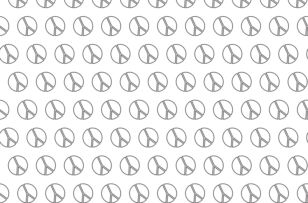 Abstract Black Vector Shapes on Transparent Background