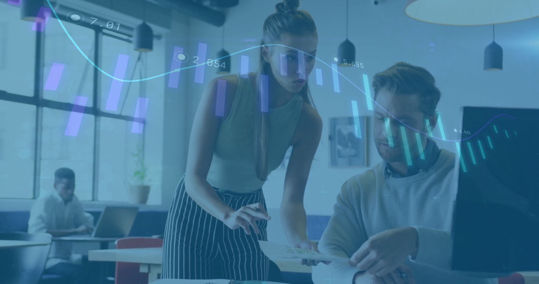 Collaborative Teamwork on Digital Analytics in Modern Office