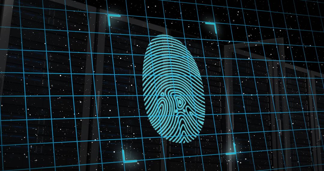 Digital Security with Fingerprint Biometric Overlay