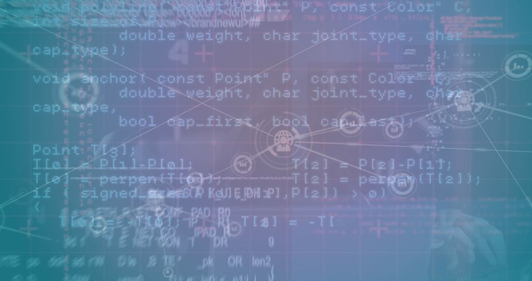 Digital Network Overlay with Data and Connections