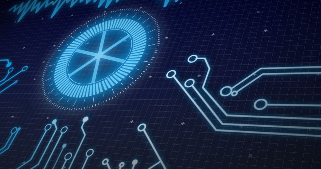 Digital interface with circuit patterns and data scan scope
