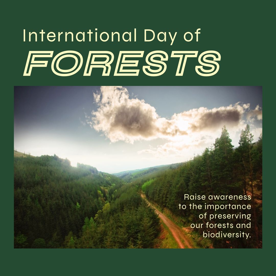 International Day of Forests Nature Awareness Poster