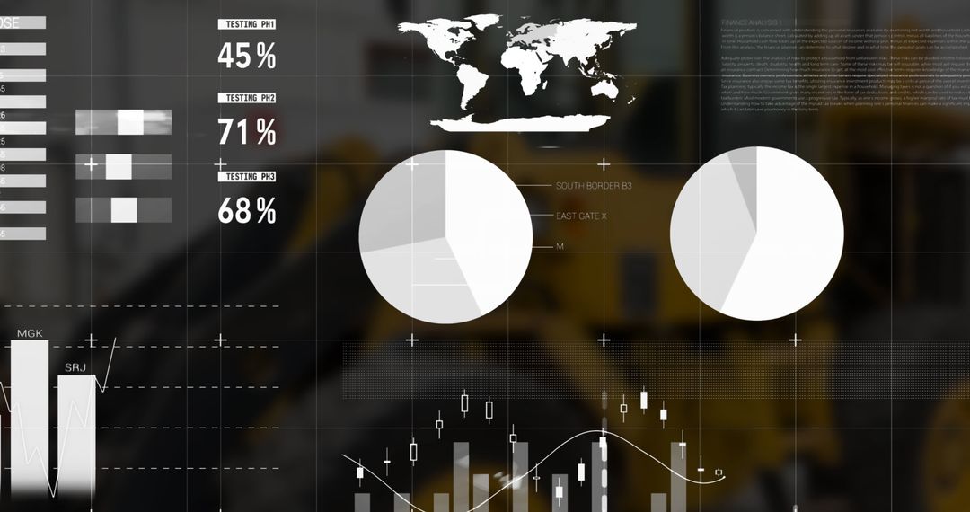 Financial Data Processing with Global Health Concept