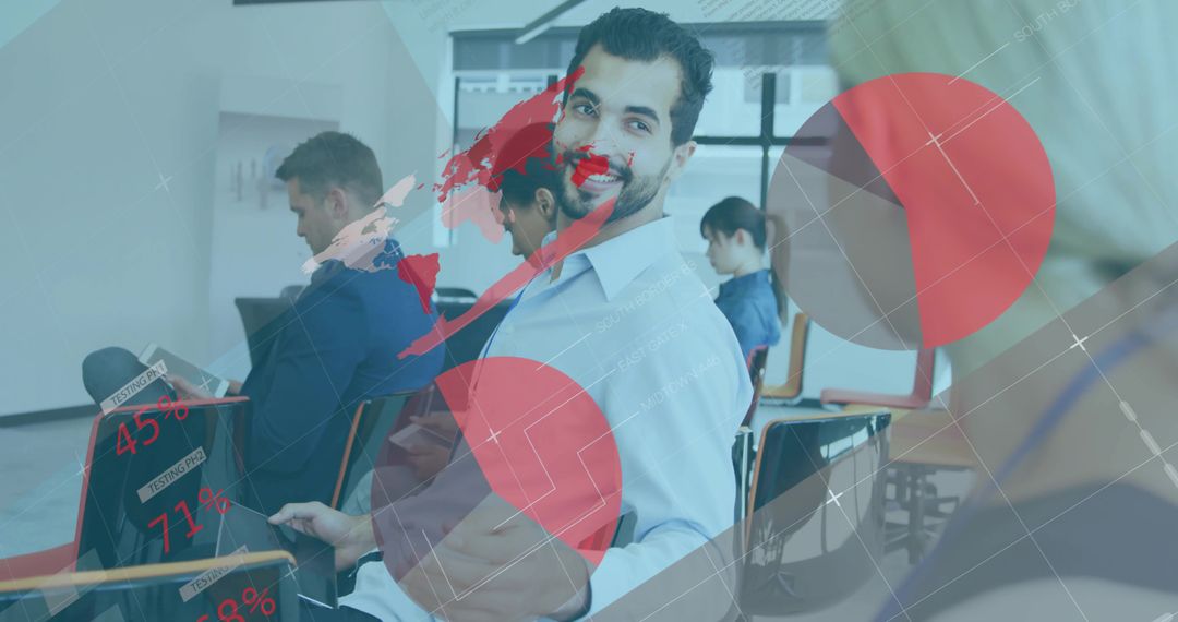 Professional Networking in Modern Digital Conference Room