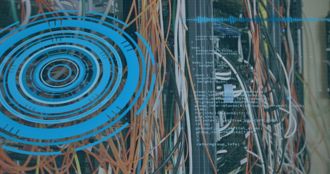 Digital Scope Scanning Over Server Room Cables