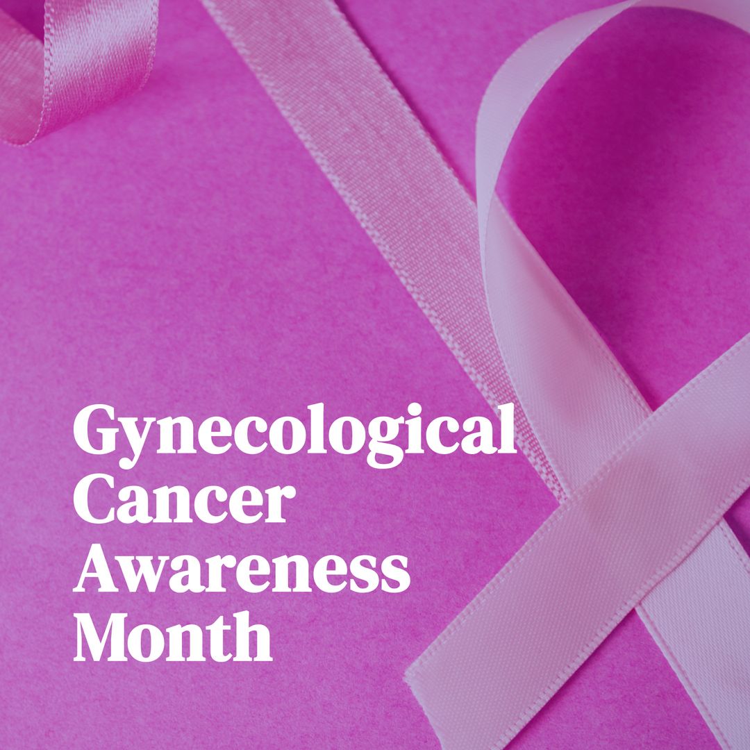 Gynecological Cancer Awareness Month Poster with Pink Ribbon - Download Free Stock Templates Pikwizard.com