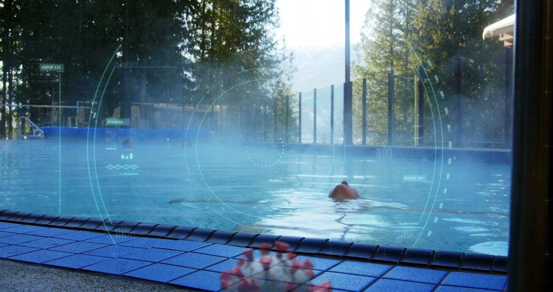 Virtual Virus Detection Overlay in Pool Environment