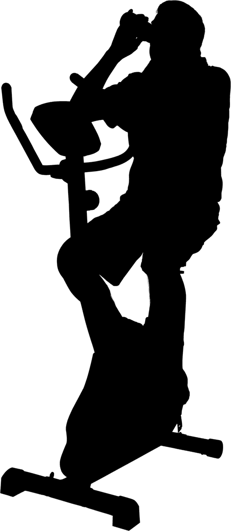 Man in Gym Transparent Outfit Drinking During Workout