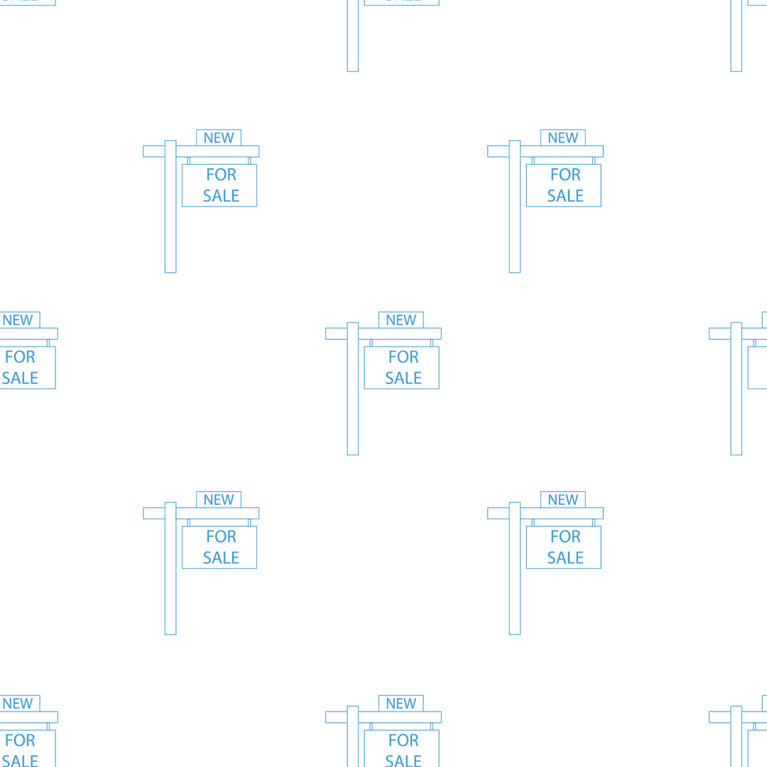 Transparent Background New For Sale Sign Pattern Vector