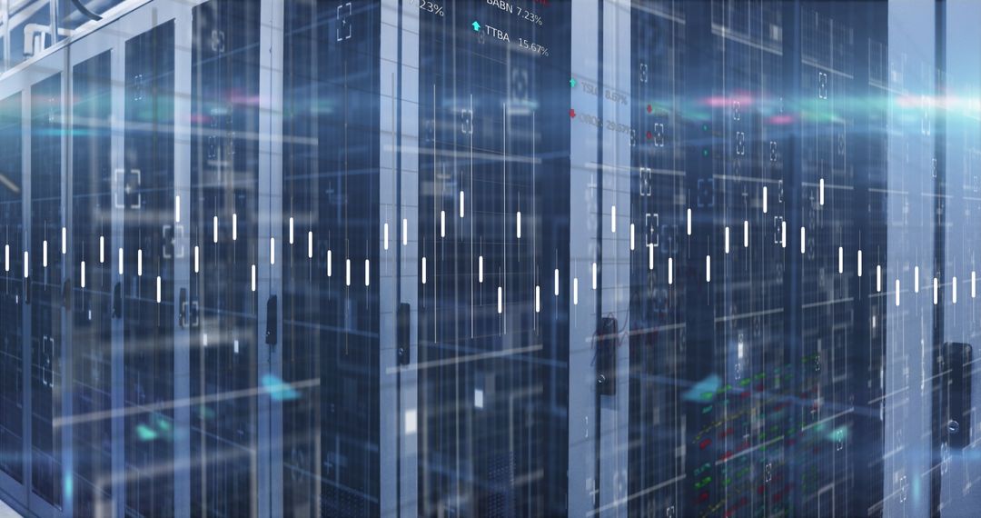 Digital Interface Overlapping Data Servers in Modern Facility