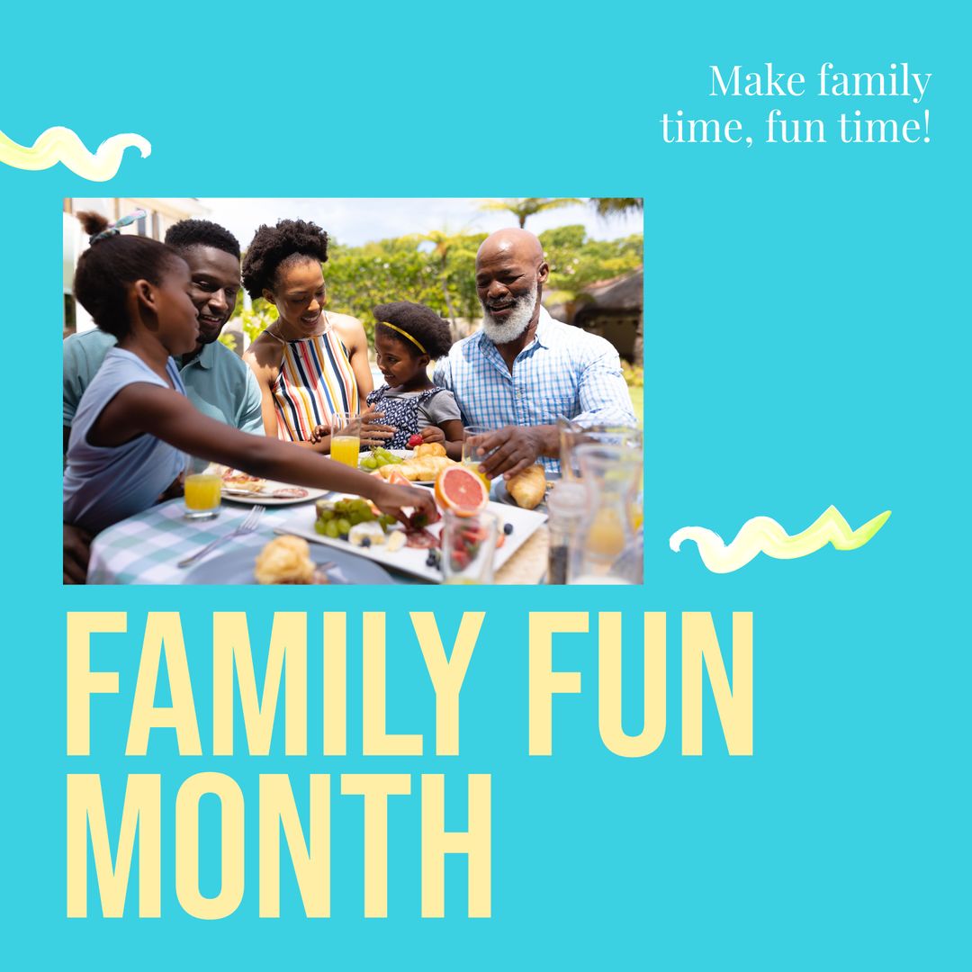 Three Generations Enjoying Quality Family Time Outdoors