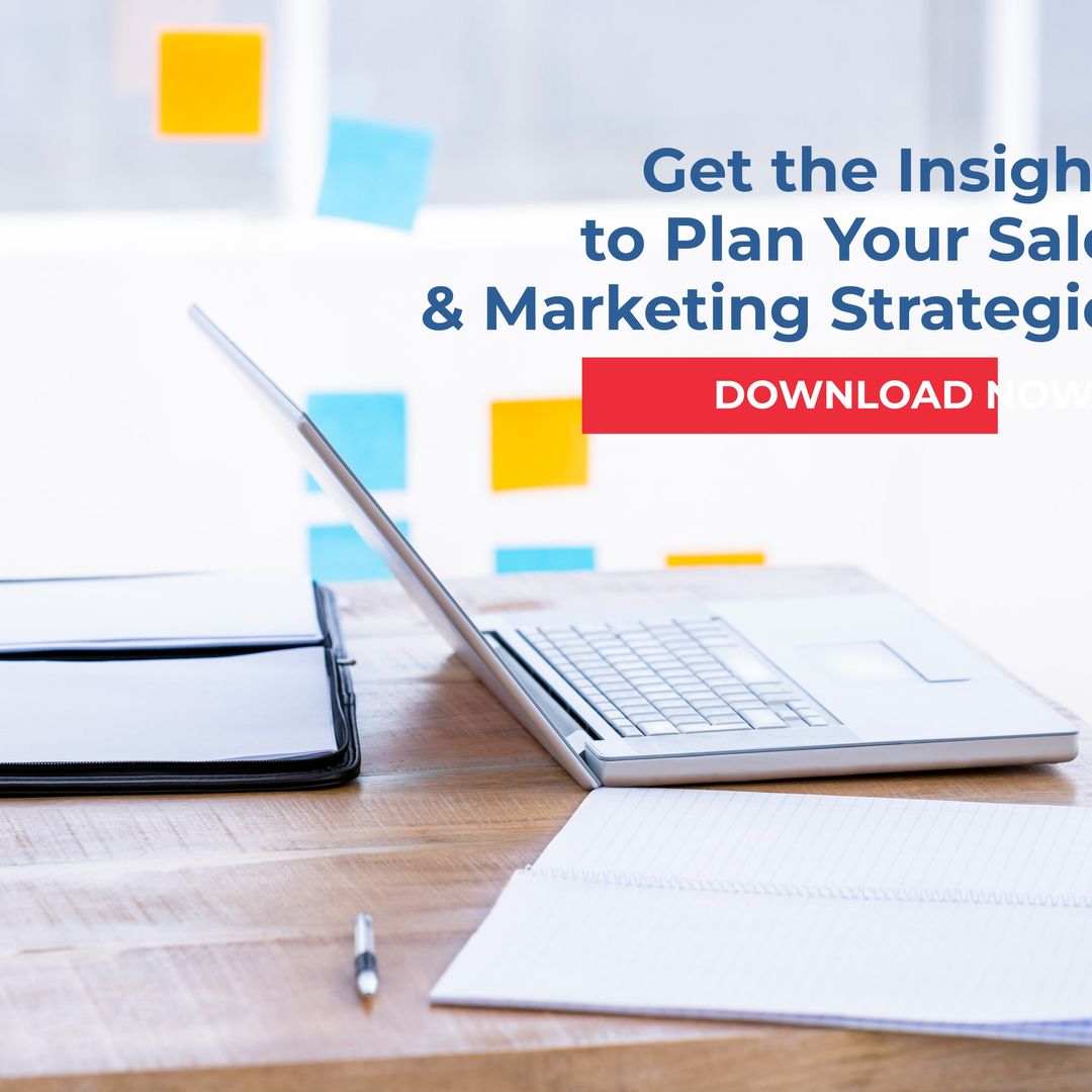 Laptop and Materials for Strategic Business Planning