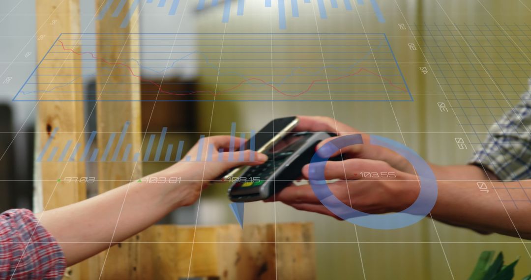 Digital Payment Technology with Transparent Data Overlay